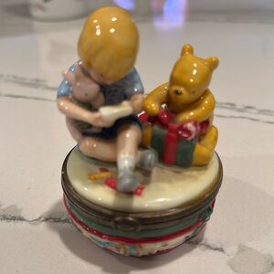 Pooh and Christopher Robin figurine